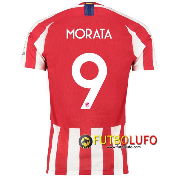 Camiseta Futbol Atletico Madrid (MORATA 9) Primera 2019/2020