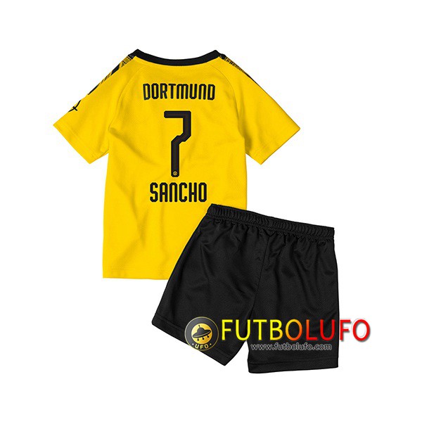 Camiseta Futbol Dortmund BVB (SANCHO 7) Ninos Primera 2019/2020