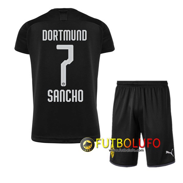 Camiseta Futbol Dortmund BVB (SANCHO 7) Ninos Segunda 2019/2020