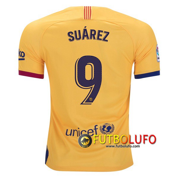 Camiseta Futbol FC Barcelona (SUAREZ 9) Segunda 2019/2020