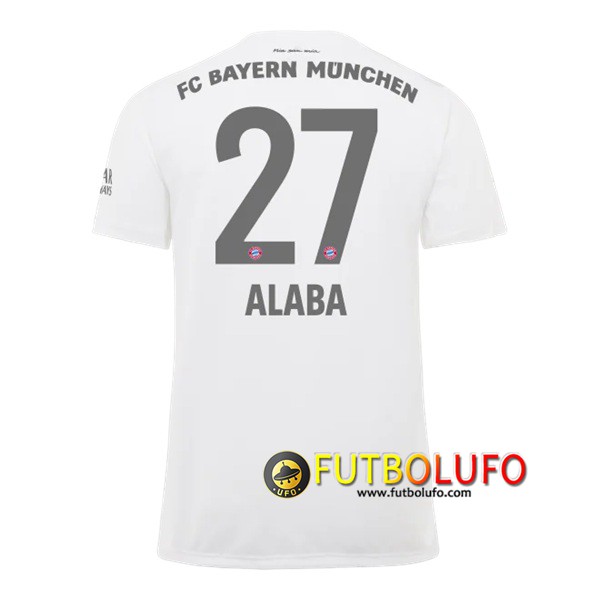 Camiseta Futbol Bayern Munich (ALABA 27) Segunda 2019/2020