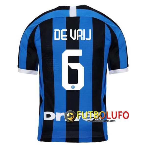 Camiseta Futbol Inter Milan (DEVRIJ 6) Primera 2019/2020