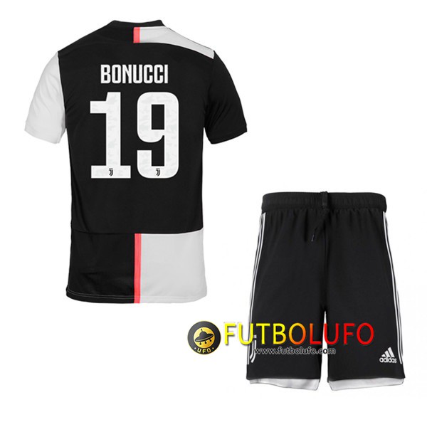 Camiseta Futbol Juventus (BONUCCI 19) Ninos Primera 2019/2020