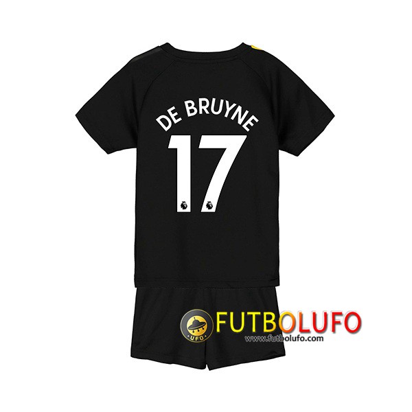 Camiseta Futbol Manchester City (DE BRUYNE 17) Ninos Segunda 2019/2020