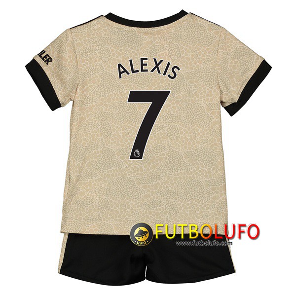 Camiseta Futbol Manchester United (ALEXIS 7) Ninos Segunda 2019/2020