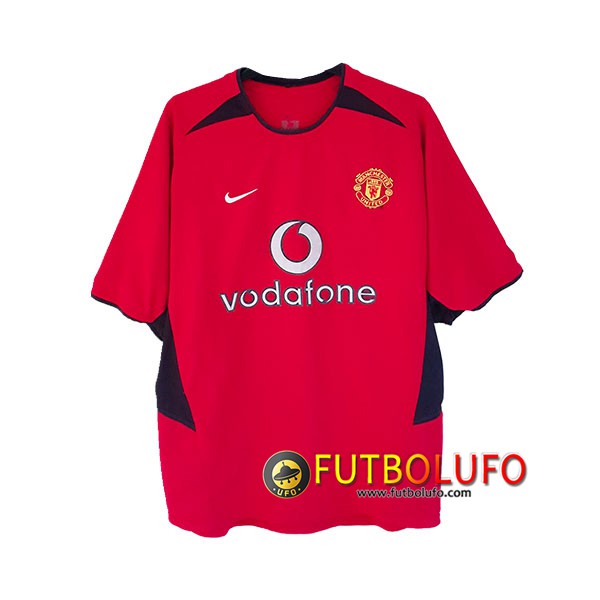 Camiseta Futbol Manchester United Primera 2002/2003