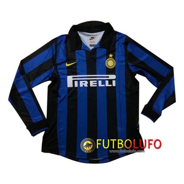 Camiseta Futbol Inter Milan Manga Larga Primera 2005/2006