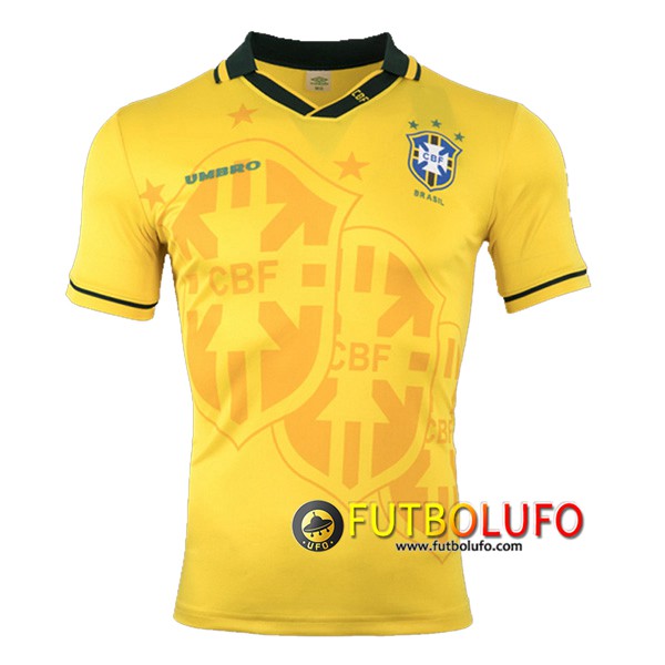 Camiseta Futbol Brasil Primera 1993/1994