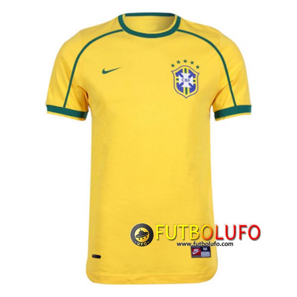 Camiseta Futbol Brasil Primera 1998/2000