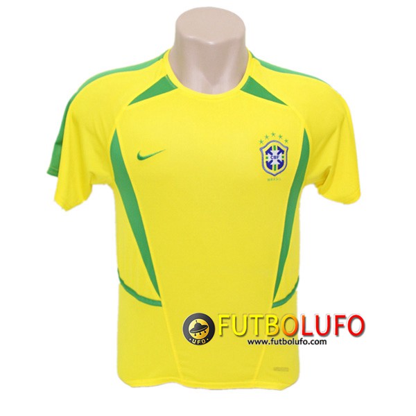 Camiseta Futbol Brasil Primera 2002/2003