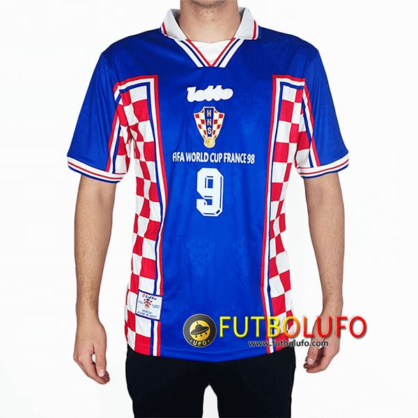Camiseta Futbol Croacia Segunda 1998