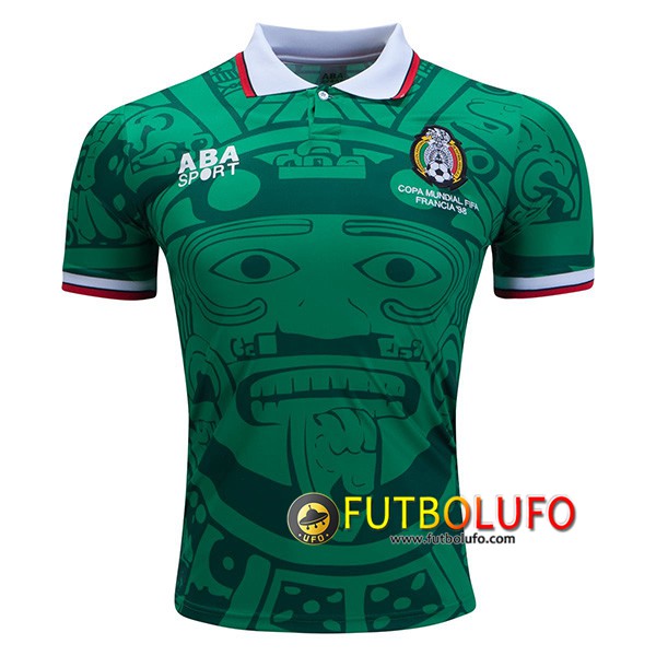 Camiseta Futbol Mexico Primera 1998