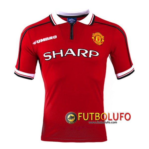 Camiseta Futbol Manchester United Primera 1998/1999