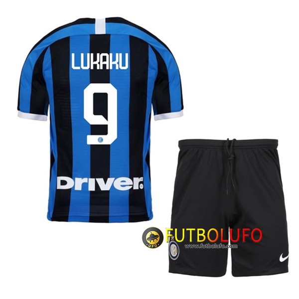 Camiseta Futbol Inter Milan (LUKAKU 9) Ninos Primera 2019/2020