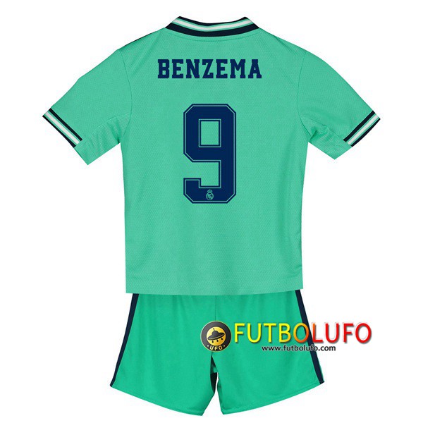 capítulo Indiferencia Húmedo Nueva Camiseta de Real Madrid (BENZEMA 9) Ninos 3 Equipacion 2019 2020  Tailandia