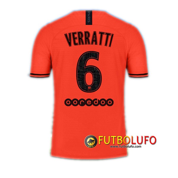 Camiseta Futbol PSG (VERRATTI 6) Segunda 2019/2020