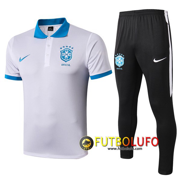 Polo Traje Brasil + Pantalones Blanco 2019/2020