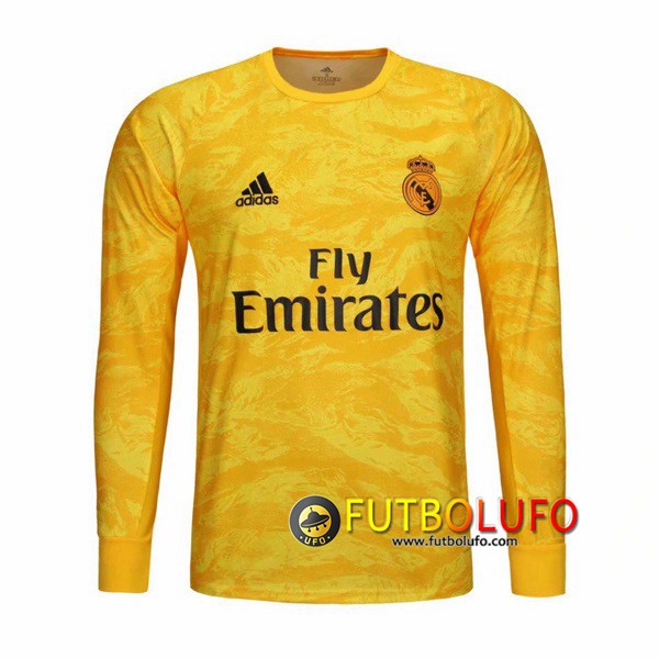 Camiseta Futbol Real Madrid Portero Amarillo 2019/2020