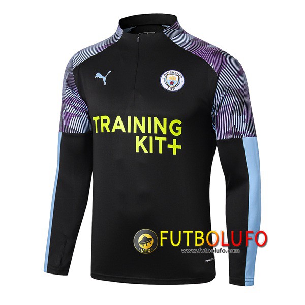 Sudadera de entrenamiento Manchester City Azul/Negro 2019/2020