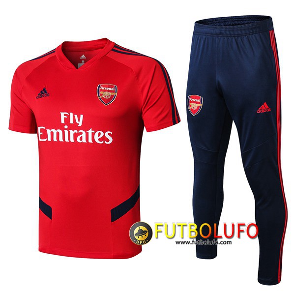 Camiseta Entrenamiento Traje Arsenal + Pantalones Roja 2019/2020
