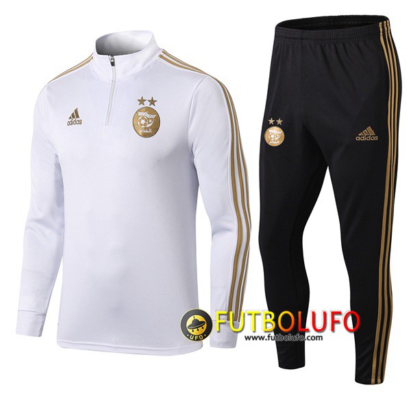 Chandal del Argelia Blanco 2019 2020 Sudadera + Pantalones