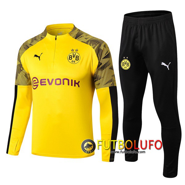 Chandal del Dortmund BVB Amarillo 2019 2020 Sudadera + Pantalones