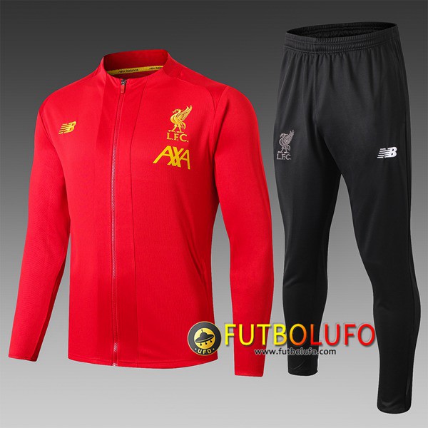 Chandal del FC Liverpool Ninos Roja 2019/2020 Chaqueta + Pantalones