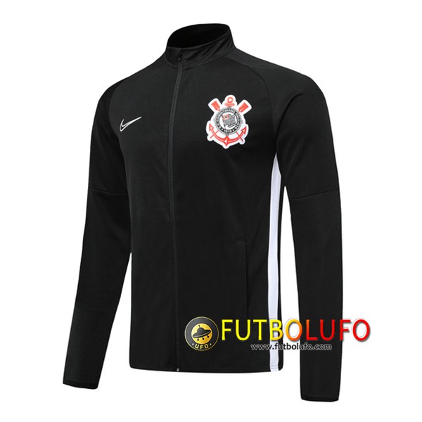 Chaqueta Futbol Corinthians Negro 2019/2020