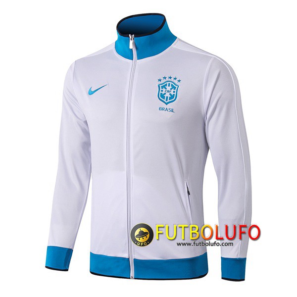 Chaqueta Futbol Brasil Blanco 2019/2020