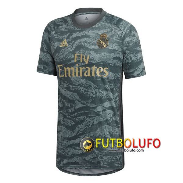Camiseta Futbol Real Madrid Portero Gris 2019/2020