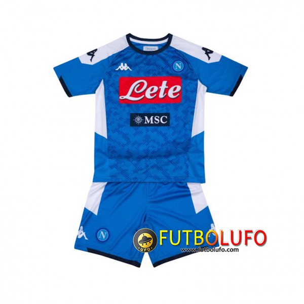 Camiseta Futbol SSC Napoli Ninos Primera 2019/2020