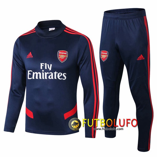 Chandal del Arsenal Cuello Alto Azul Oscuro 2019 2020 Sudadera + Pantalones