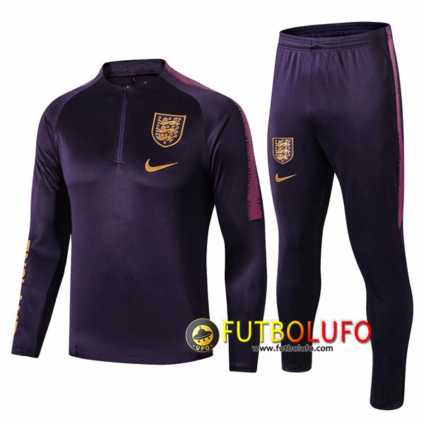 Chandal del Inglaterra Purpura 2019 2020 Sudadera + Pantalones