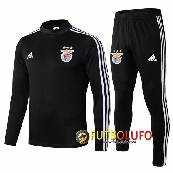 Chandal del Benfica Negro 2019 2020 Sudadera + Pantalones