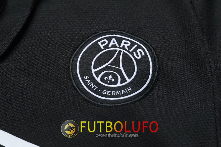 Nueva Chandal del PSG Jordan Negro 2019 2020 Chaqueta con capucha + Pantalones