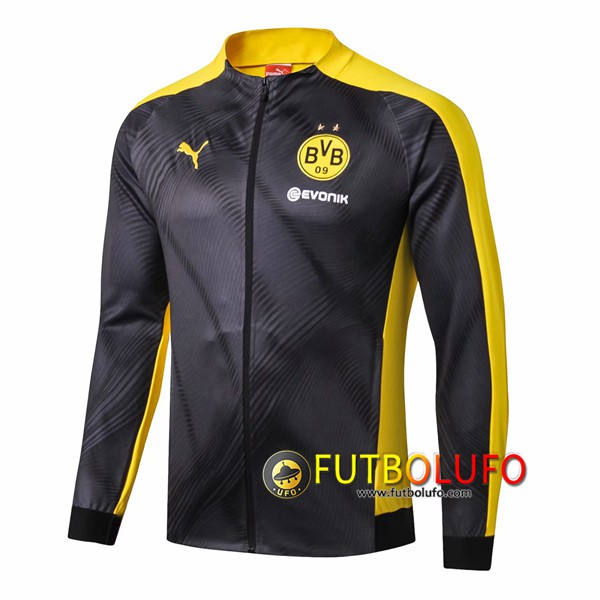 Chaqueta Futbol Dortmund BVB Gris Amarillo 2019/2020