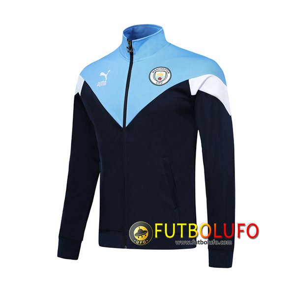 Chaqueta Futbol Manchester City Negro Azul 2019/2020