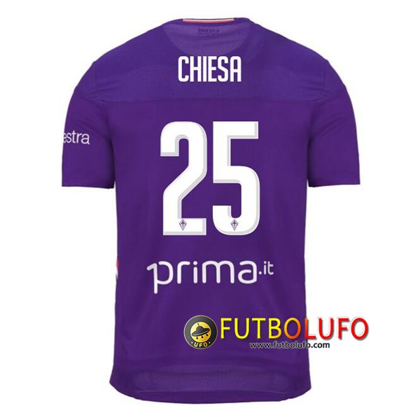 Camiseta Futbol ACF Fiorentina (CHIESA 25) Primera 2019/2020