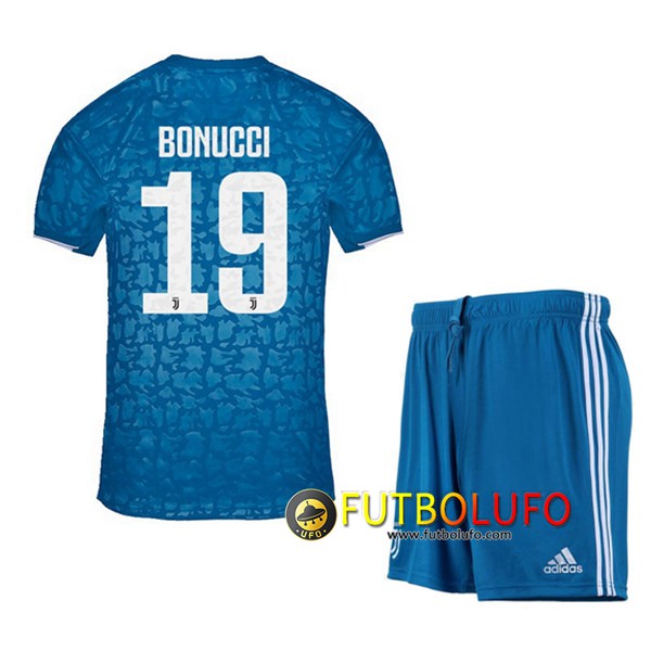 Camiseta Futbol Juventus (BONUCCI 19) Ninos Tercera 2019/2020