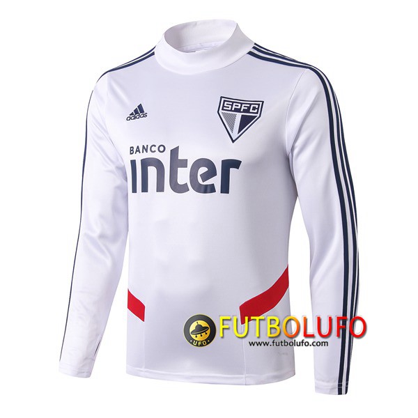 Sudadera de entrenamiento Sao Paulo FC Blanco 2019/2020