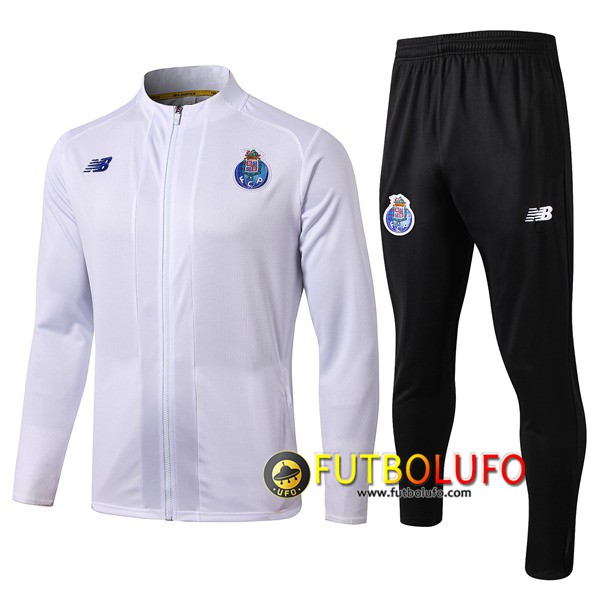 Chandal del FC Porto Blanco 2019 2020 Chaqueta + Pantalones