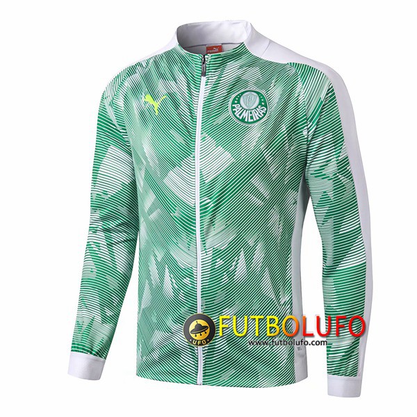 Chaqueta Futbol Palmeiras Verde/Blanco 2019/2020