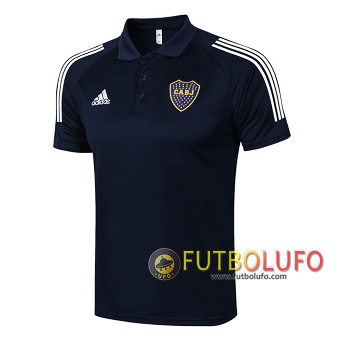 Camiseta Polo Futbol Boca Juniors Azul Marino 2020/2021