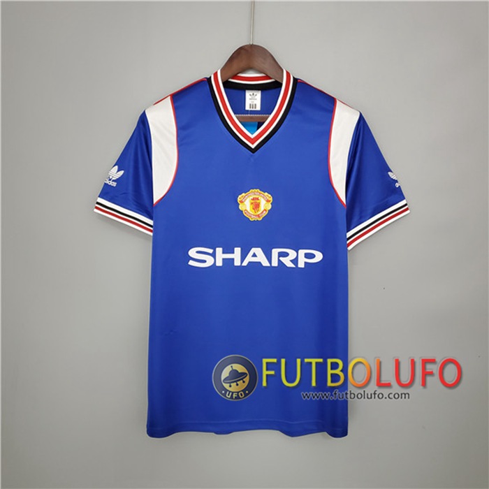 Camiseta Futbol Manchester United Retro Alternativo 1985/1986