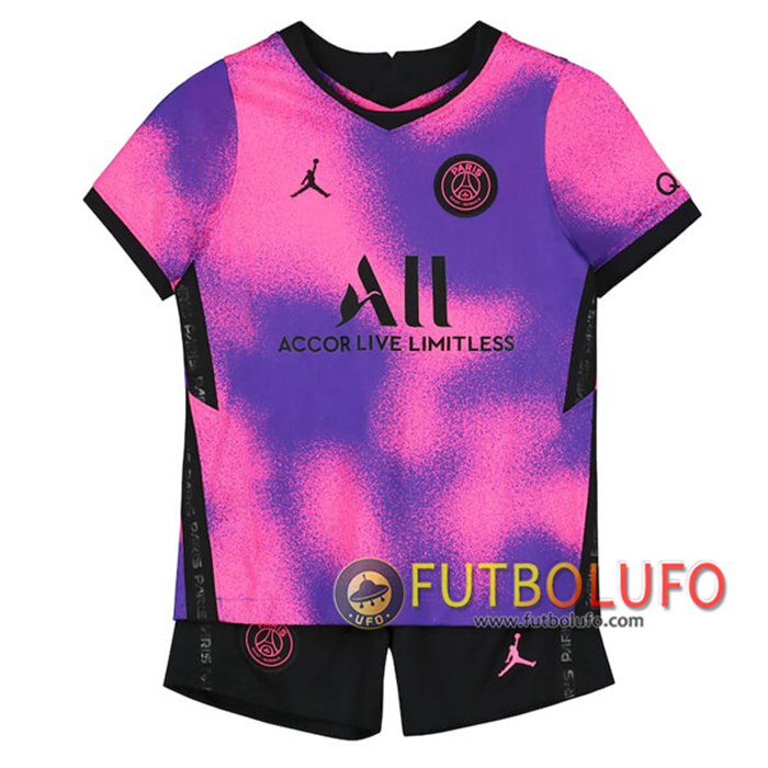 Camiseta Futbol PSG Jordan Ninos Fourth 2021/2022