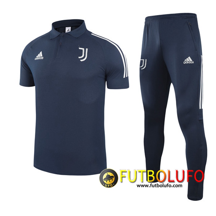 Camiseta Polo Juventus + Pantalones Marin Azul 2021/2022