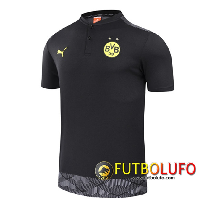 Camiseta Entrenamiento Dortmund BVB Negro 2021/2022