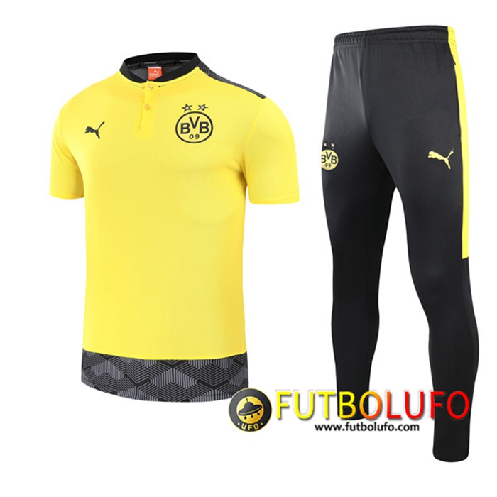 Camiseta Entrenamiento Dortmund BVB + Pantalones Amarillo 2021/2022