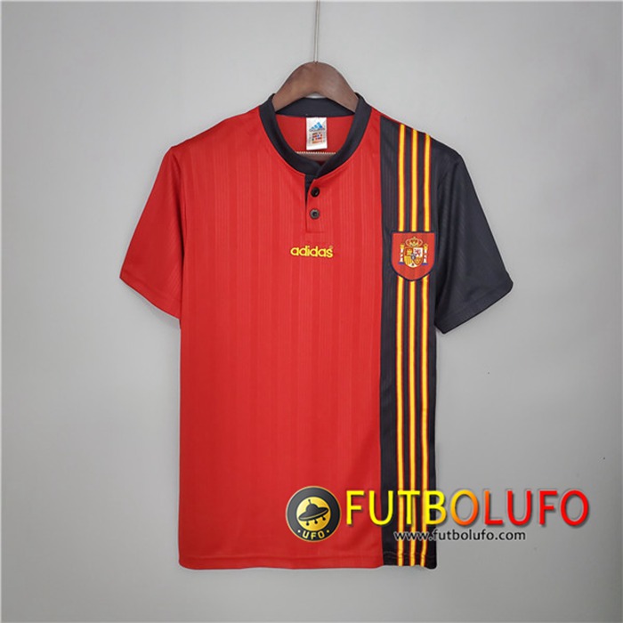 Camiseta Futbol España Retro Titular 1996