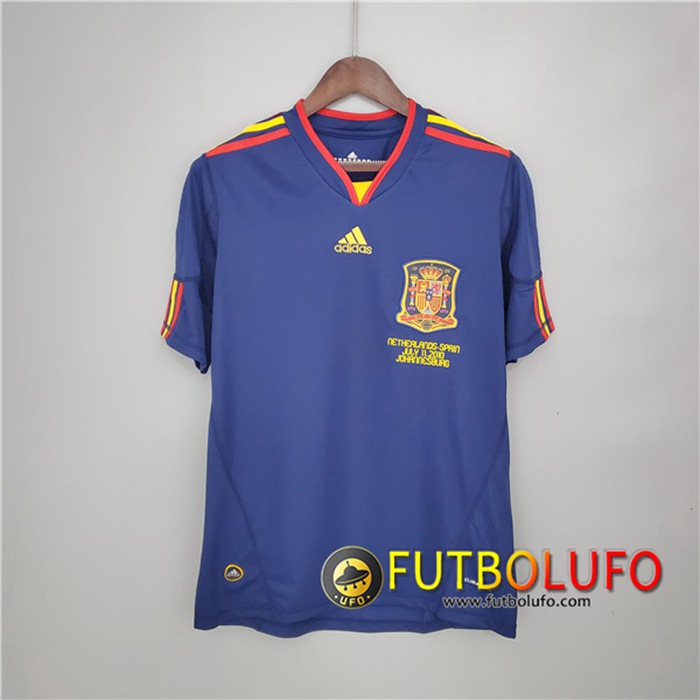 Camiseta Futbol España Retro Alternativo 2010